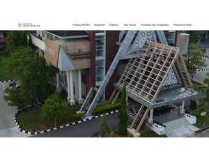 Tanjungpura University's Website Screenshot