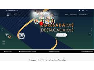 Universidad de Ciencias y Artes de Chiapas's Website Screenshot