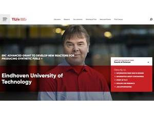 Eindhoven University of Technology's Website Screenshot