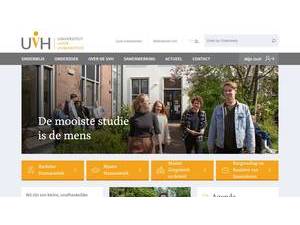 University of Humanistic Studies's Website Screenshot