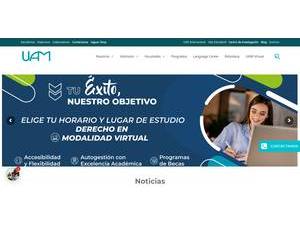 American University, Nicaragua's Website Screenshot