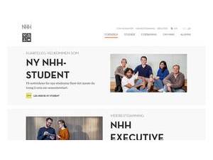 Norwegian School of Economics's Website Screenshot