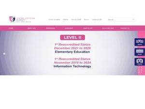 Centro Escolar University's Website Screenshot