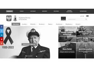 Politechnika Morska w Szczecinie's Website Screenshot