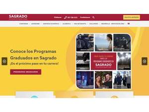 Universidad del Sagrado Corazon's Website Screenshot