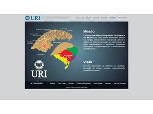 Regional Integrated University of Upper Uruguai and Missions's Website Screenshot
