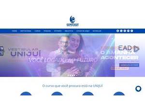Regional University of Northwestern Rio Grande do Sul State's Website Screenshot