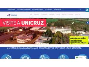 Universidade de Cruz Alta's Website Screenshot