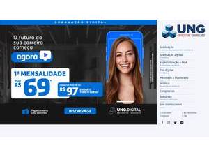 Universidade Universus Veritas Guarulhos's Website Screenshot
