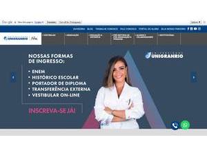 Universidade do Grande Rio's Website Screenshot