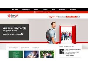 Istanbul Kultur University's Website Screenshot