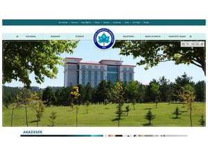 Eskisehir Osmangazi University's Website Screenshot