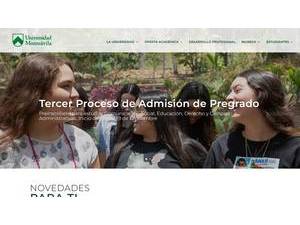 Universidad Monteávila's Website Screenshot