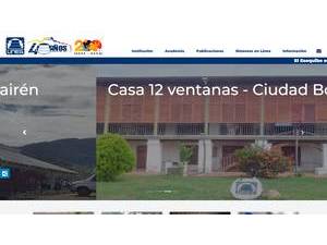 National Experimental University of Guayana, Puerto Ordaz's Website Screenshot