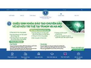 Trường ĐH Luật TP Hồ Chí Minh's Website Screenshot