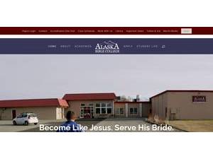 Alaska Bible College's Website Screenshot
