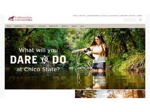 California State University, Chico's Website Screenshot