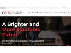 California State University, Northridge's Website Screenshot