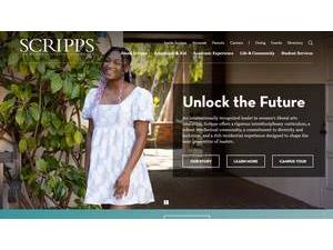 Scripps College's Website Screenshot