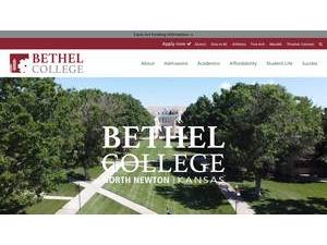 Bethel College's Website Screenshot