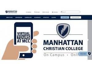 Manhattan Christian College's Website Screenshot