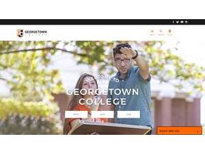 Georgetown College's Website Screenshot