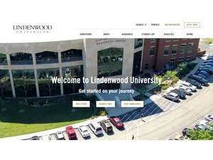 Lindenwood University's Website Screenshot