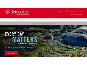 Rensselaer Polytechnic Institute's Website Screenshot