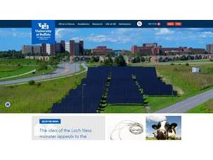University at Buffalo, State University of New York's Website Screenshot