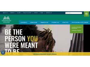 Greensboro College's Website Screenshot