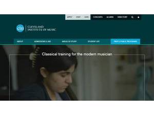cleveland institute music screenshot