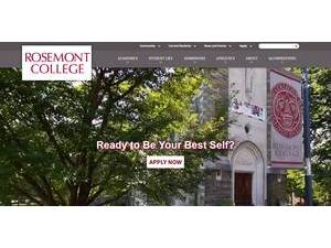 Rosemont College's Website Screenshot