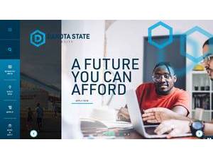 Dakota State University's Website Screenshot