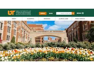 The University of Tennessee Health Science Center's Website Screenshot