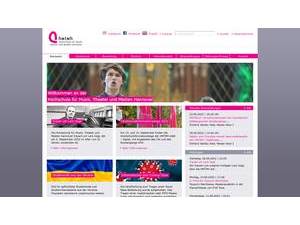 Hochschule für Musik, Theater und Medien Hannover's Website Screenshot