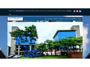 নর্দার্ন ইউনিভার্সিটি's Website Screenshot