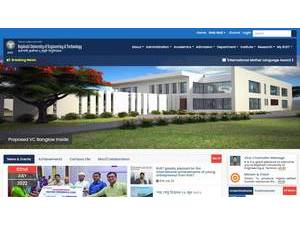 Rajshahi University of Engineering and Technology's Website Screenshot
