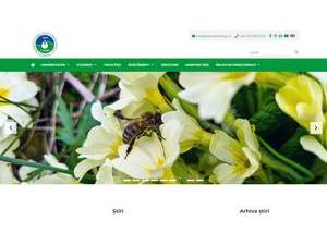 University of Agricultural Sciences and Veterinary Medicine of Cluj-Napoca's Website Screenshot