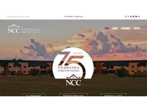 Nebraska Christian College's Website Screenshot