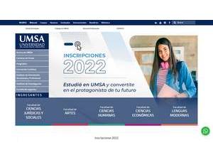 University of Argentine Social Museum's Website Screenshot
