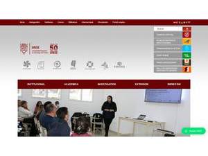 Universidad Nacional de Santiago del Estero's Website Screenshot