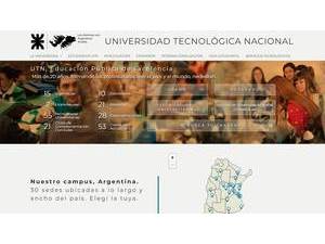 National Technological University's Website Screenshot