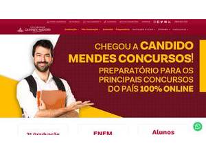 Cândido Mendes University's Website Screenshot