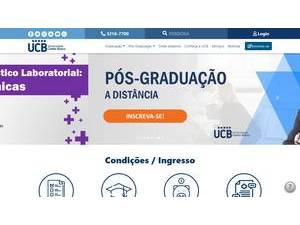Castelo Branco University's Website Screenshot