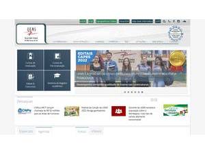 State University of Mato Grosso do Sul's Website Screenshot