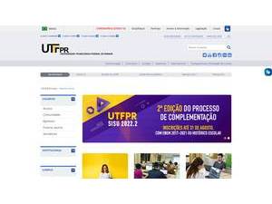 Universidade Tecnológica Federal do Paraná's Website Screenshot