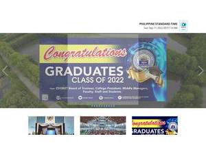 Zamboanga State College of Marine Sciences and Technology's Website Screenshot