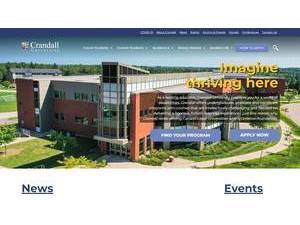 Crandall University's Website Screenshot