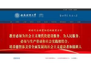 西南财经大学's Website Screenshot