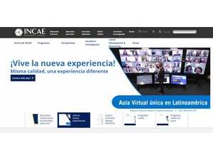 INCAE Business School, Costa Rica's Website Screenshot